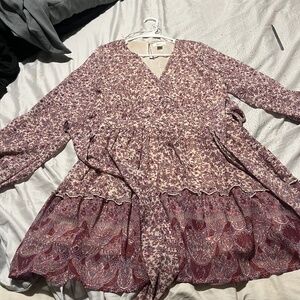 Giveaway Pink Flouncy Mini Dress